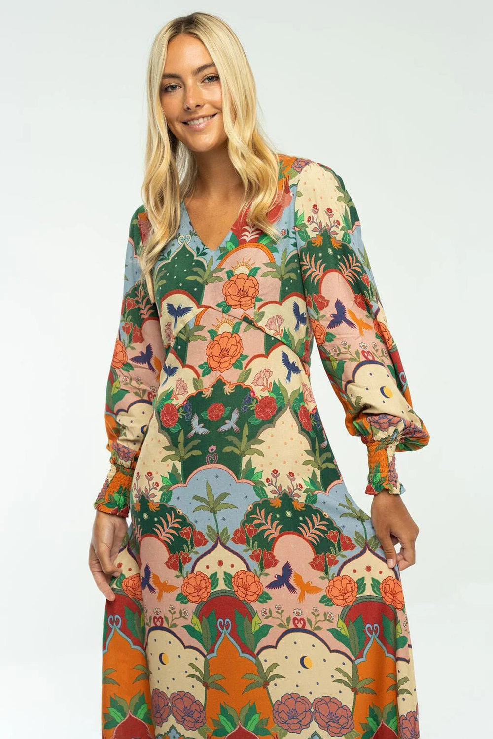 Briton Court Layla Dress - Capri by Sunset & Co.
