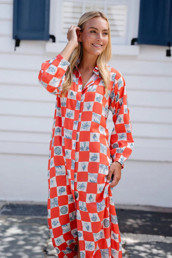 Briton Court Sienna Midi Dress - Capri by Sunset & Co.
