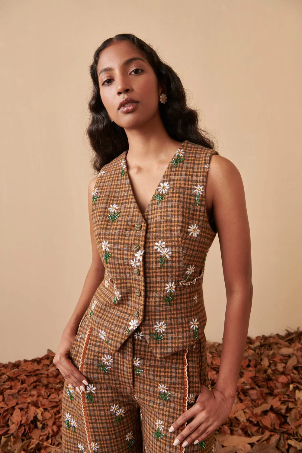 Celia B Bonheur Vest - Capri by Sunset & Co.