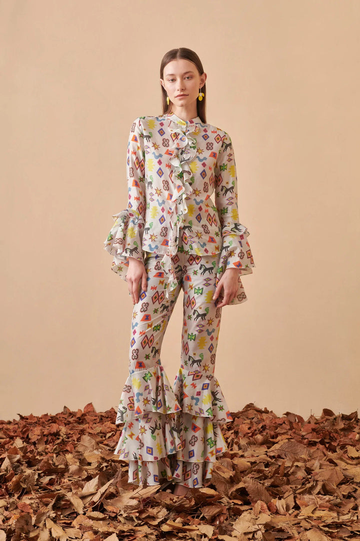 Celia B Delight Top - Capri by Sunset & Co.