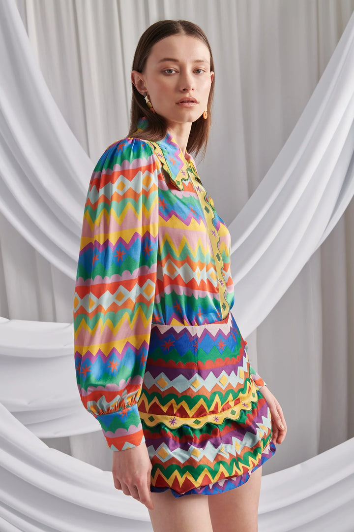 Celia B Carino Top - Capri by Sunset & Co.