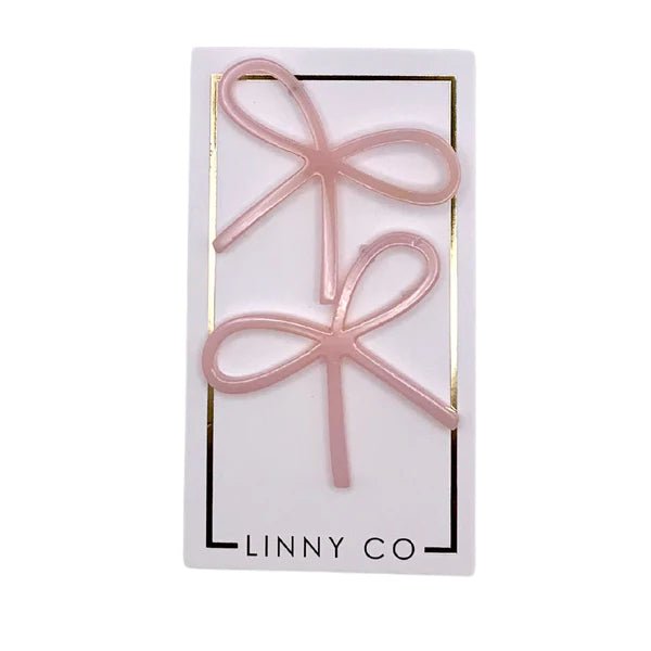 Linny Co Lola Earrings - Baby Pink - Capri by Sunset & Co.