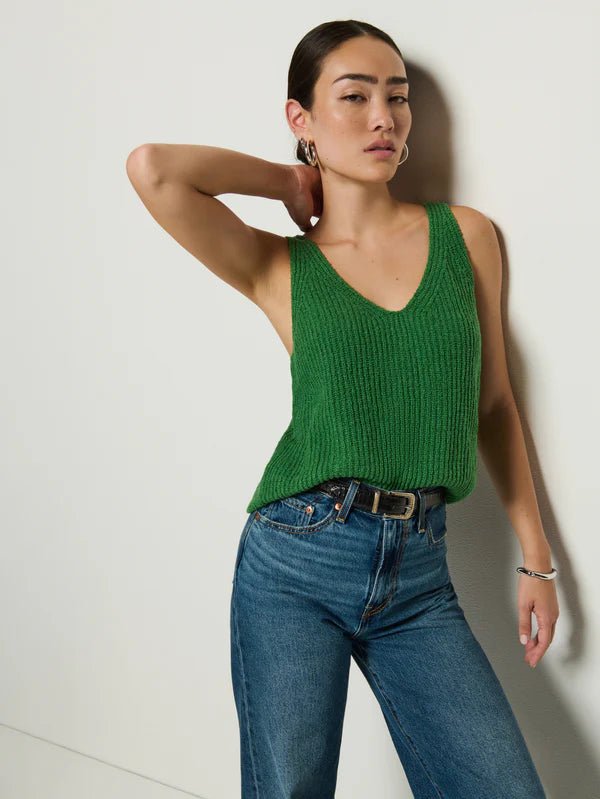 Nation LTD Cece Sweater Tank - Capri by Sunset & Co.