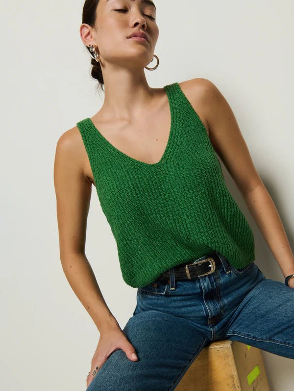 Nation LTD Cece Sweater Tank - Capri by Sunset & Co.