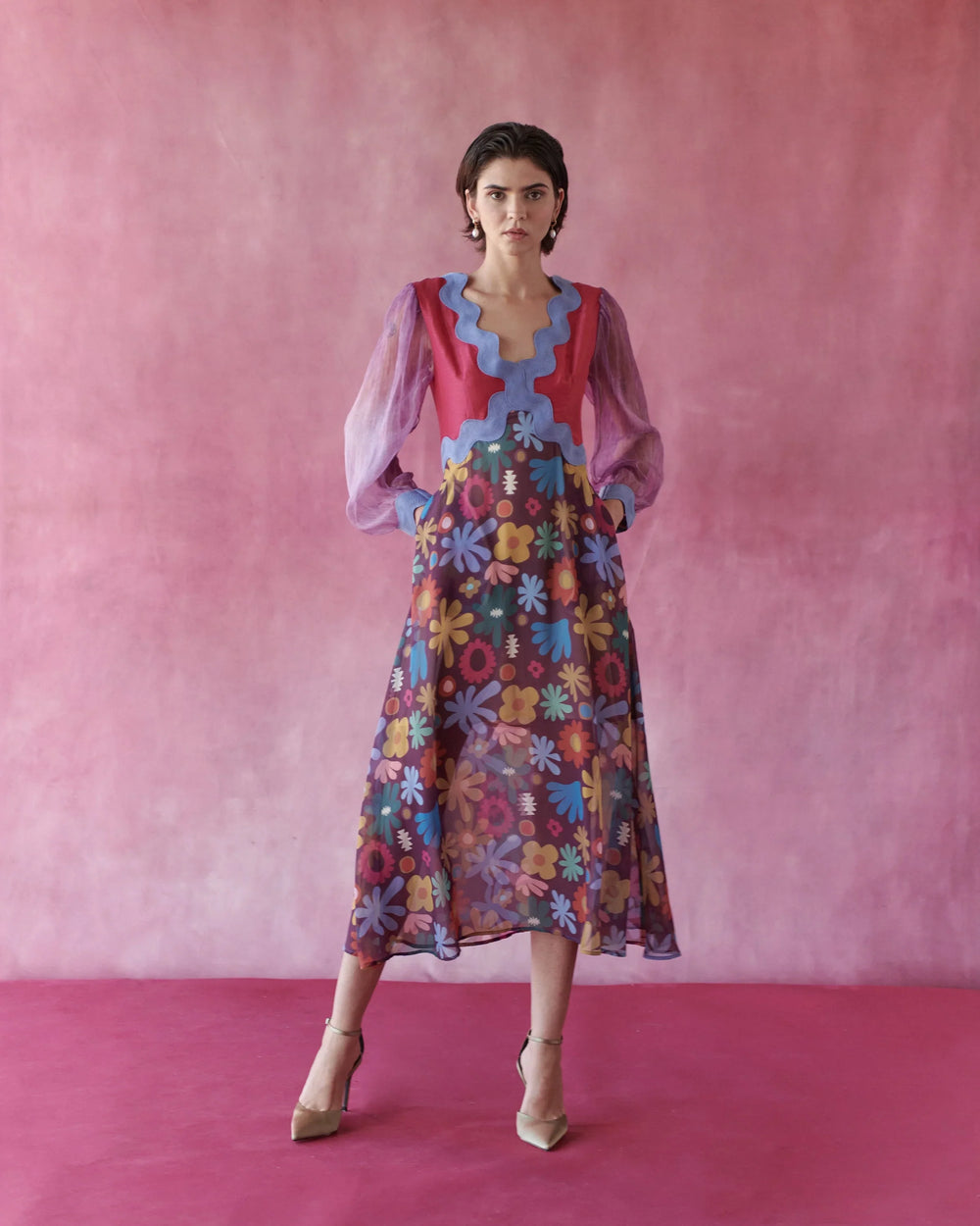 Celia B Echo Dress - Capri by Sunset & Co.