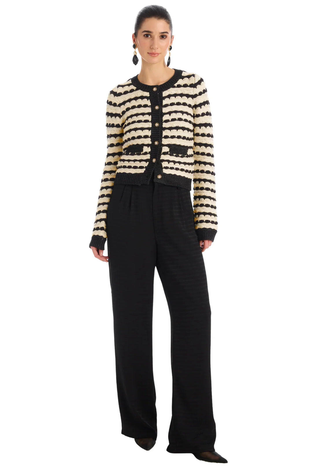 ALLISON New York Celine Cardigan - Capri by Sunset & Co.