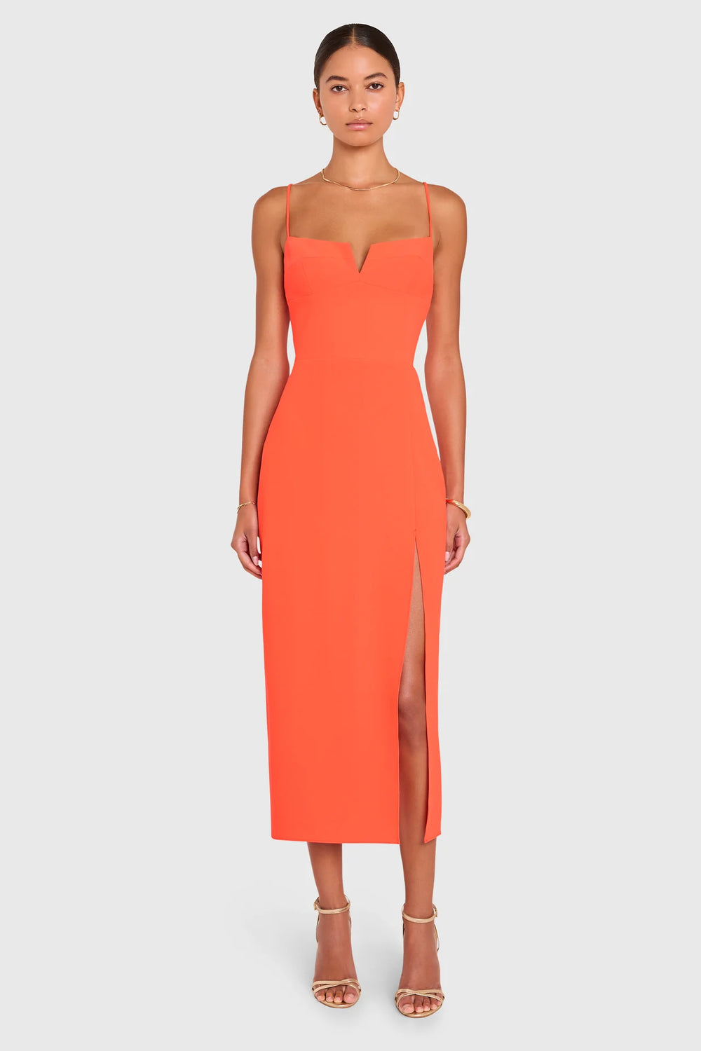 Amanda Uprichard Lyra Midi Dress - Capri by Sunset & Co.
