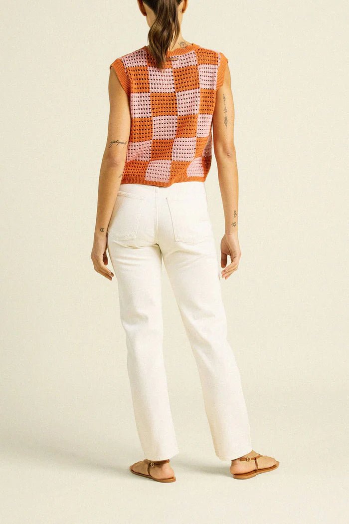Trovata Bree Sweater Tank - Capri by Sunset & Co.