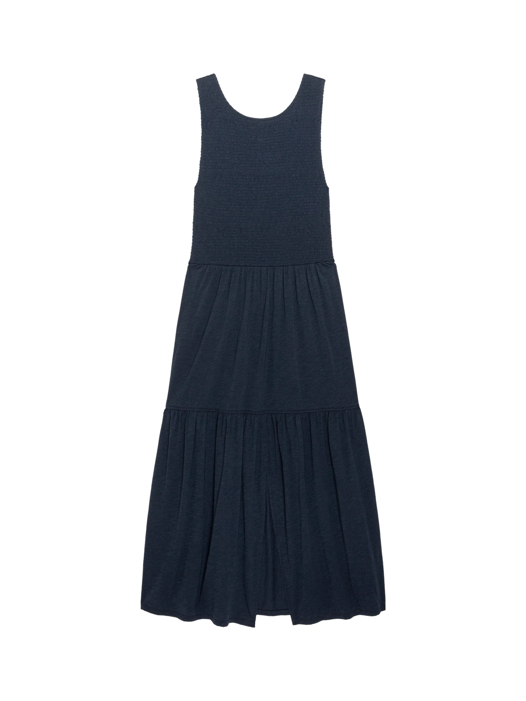 co tiered cotton midi dress Tiered cotton midi dress in orange - CO