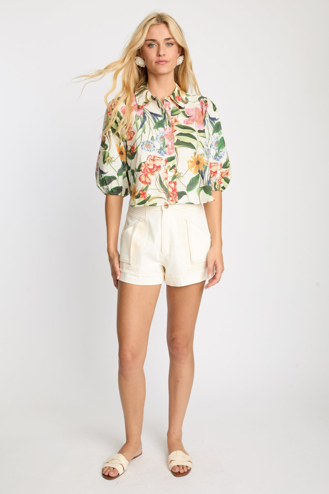 Caballero Juliette Top - Capri by Sunset & Co.