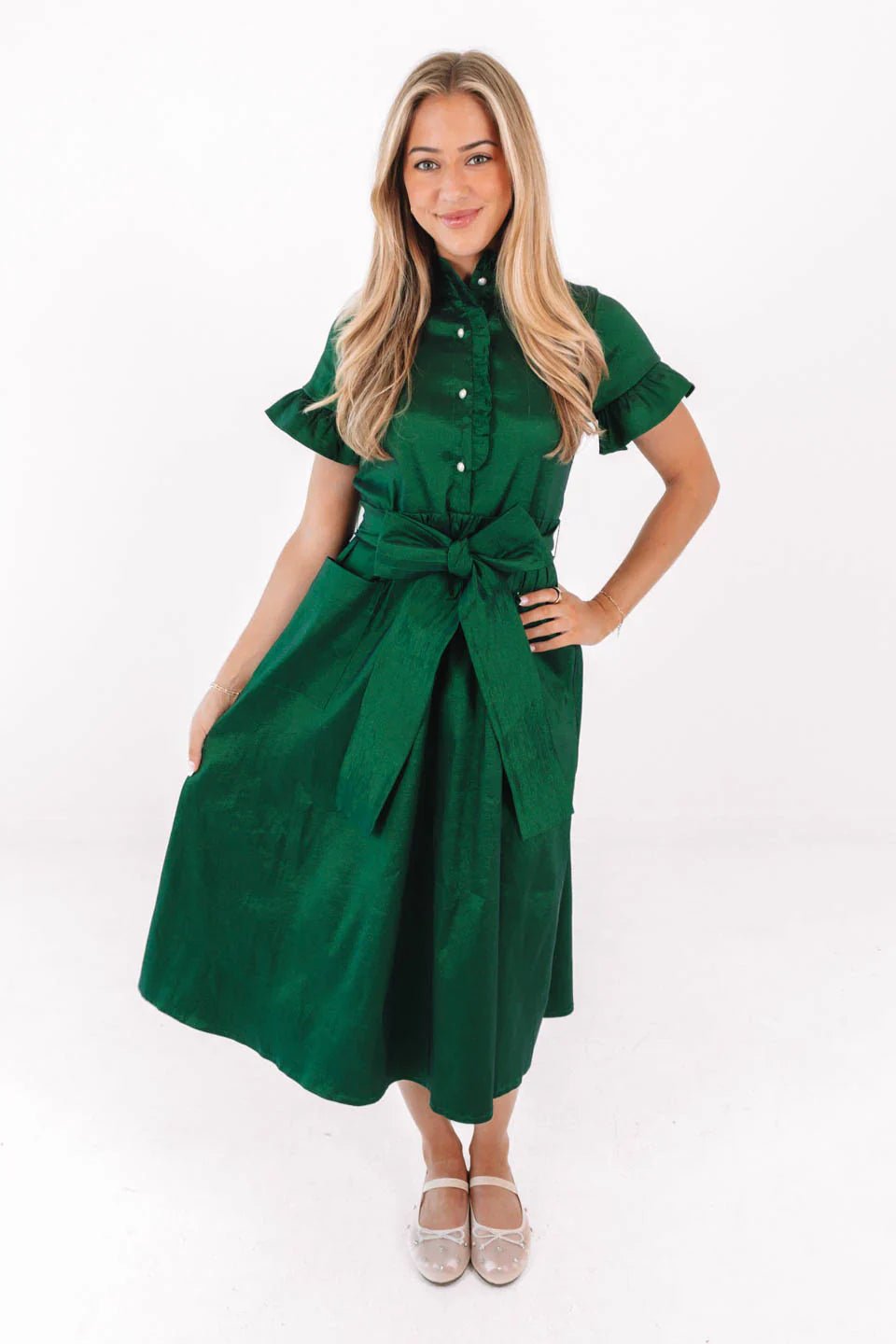 J. Marie Collins Midi Dress - Capri by Sunset & Co.