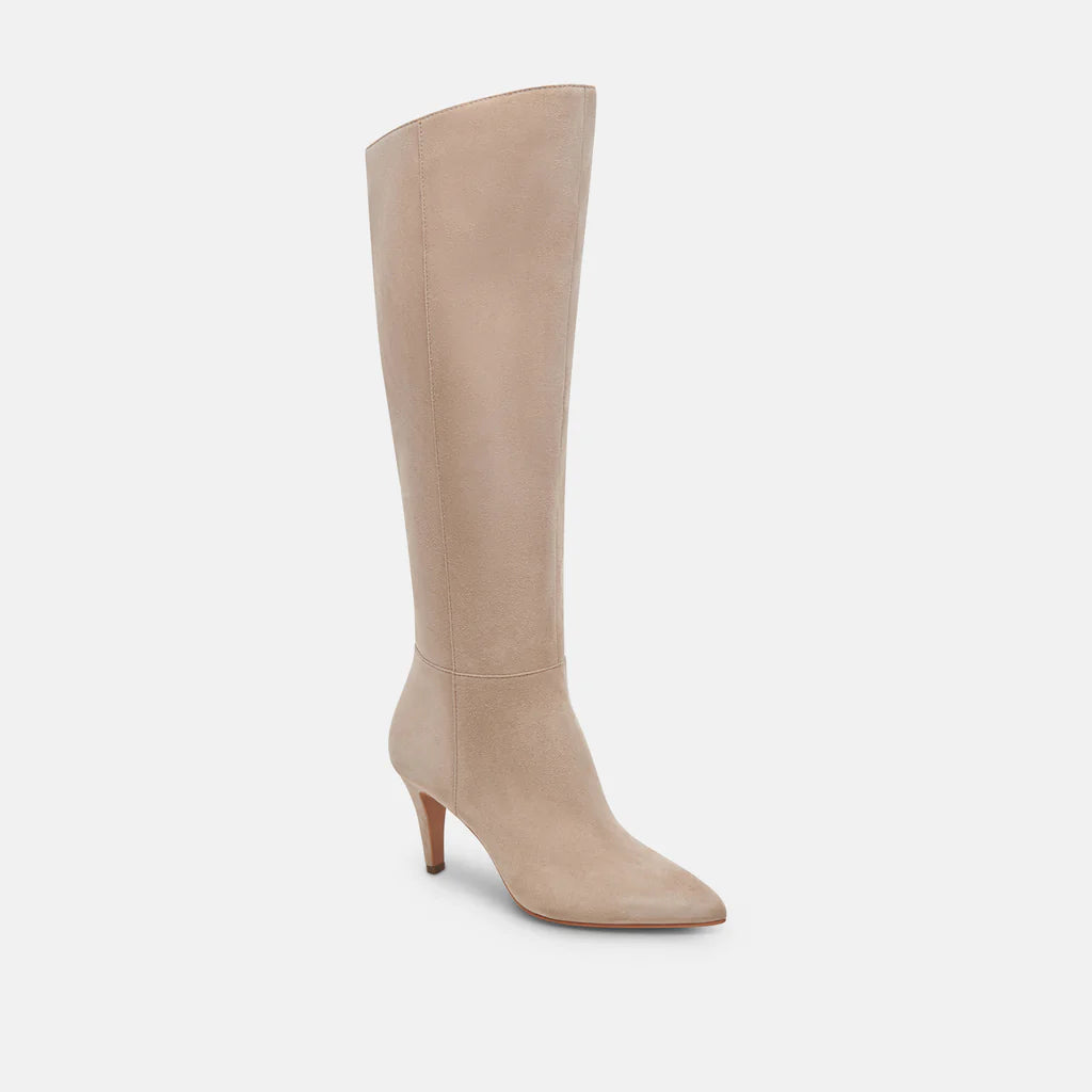 Haze Boots - Taupe Suede