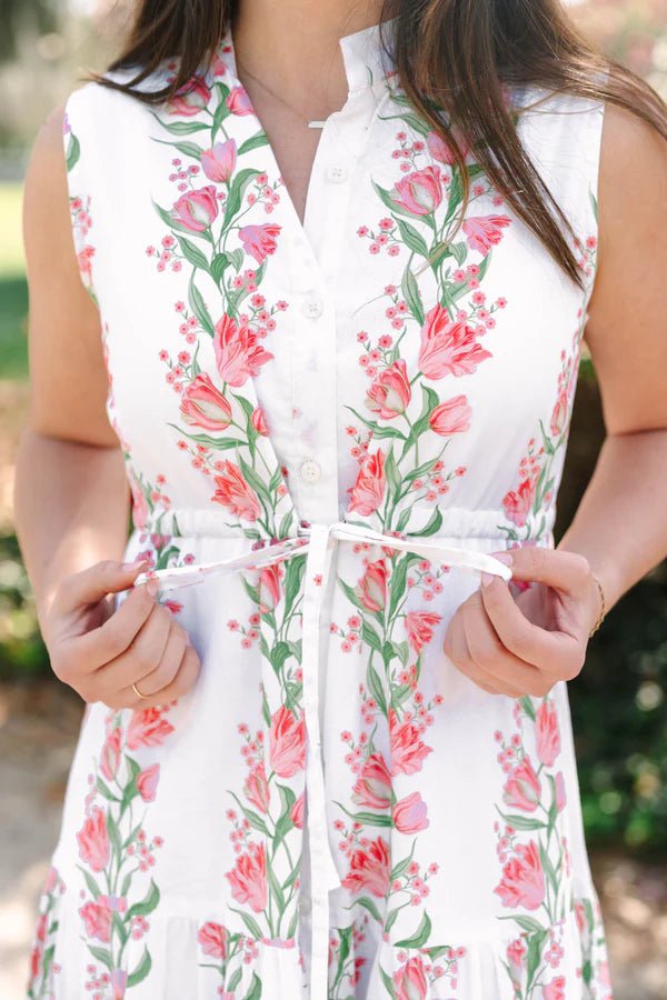Victoria Dunn Magnolia Flutter Dress SL - Capri by Sunset & Co.