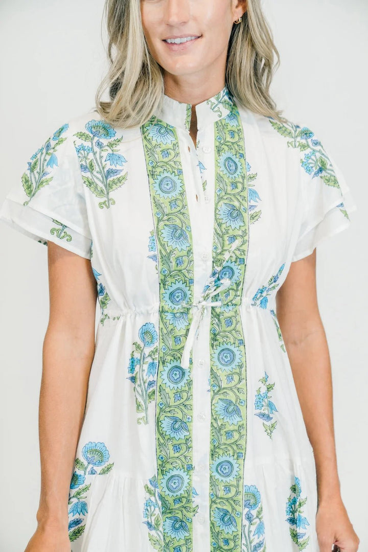 Victoria Dunn Magnolia Flutter Dress - Capri by Sunset & Co.