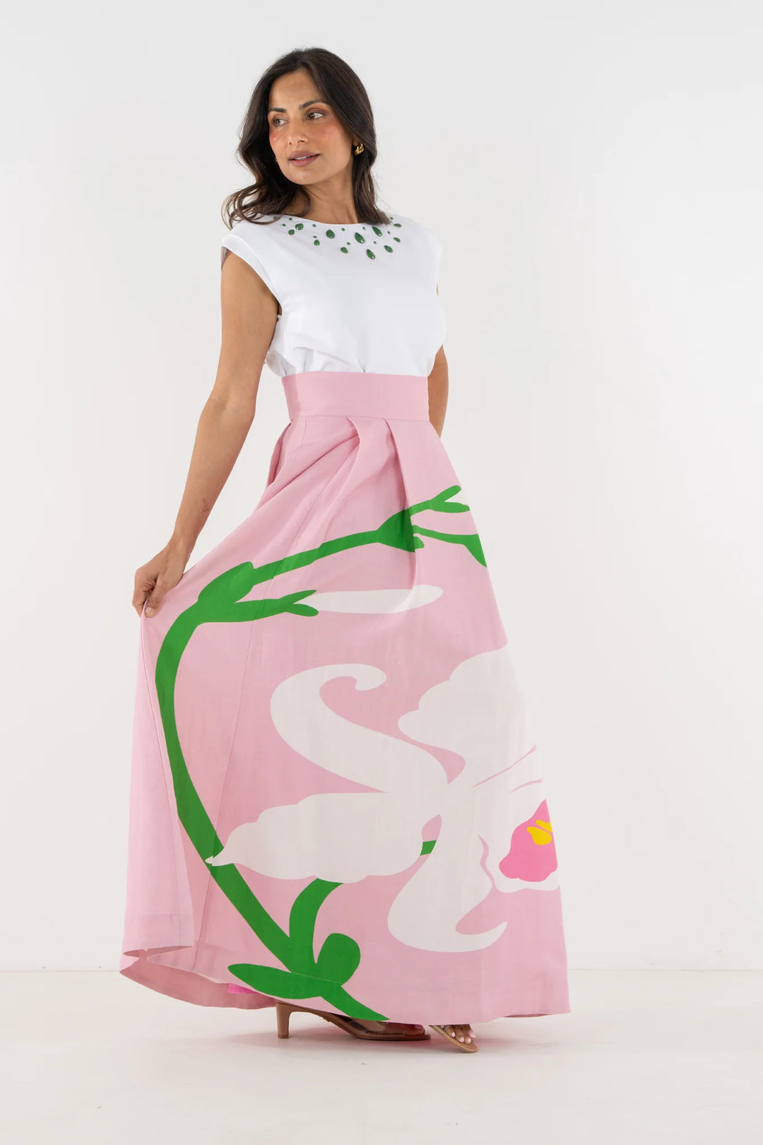 Emily McCarthy Milly Skirt - Capri by Sunset & Co.