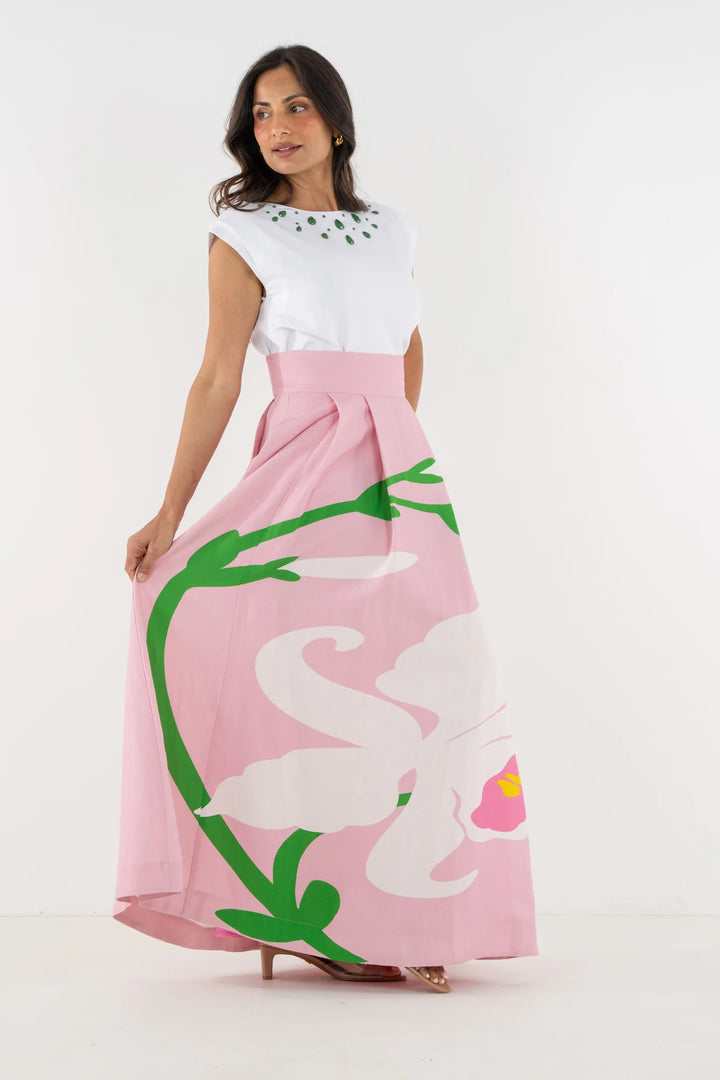 Emily McCarthy Milly Skirt - Capri by Sunset & Co.