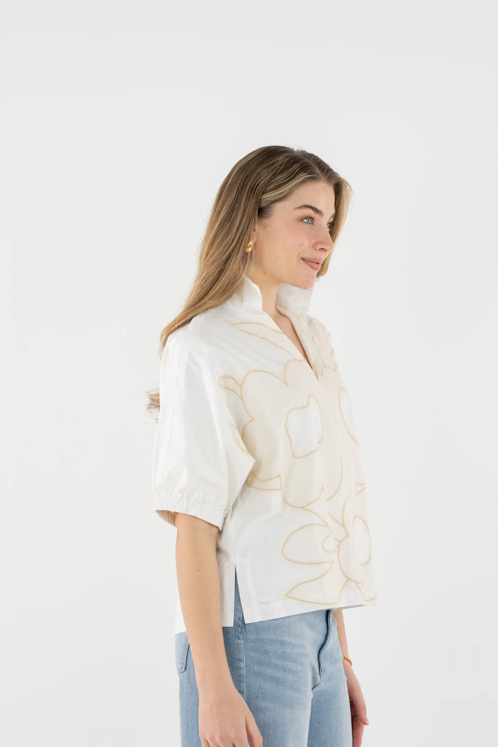 Emily McCarthy Poppy Top - Capri by Sunset & Co.