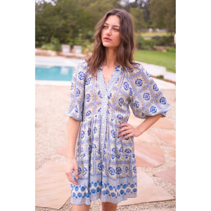 Bell by Alicia Bell Clara Mini Dress - Capri by Sunset & Co.