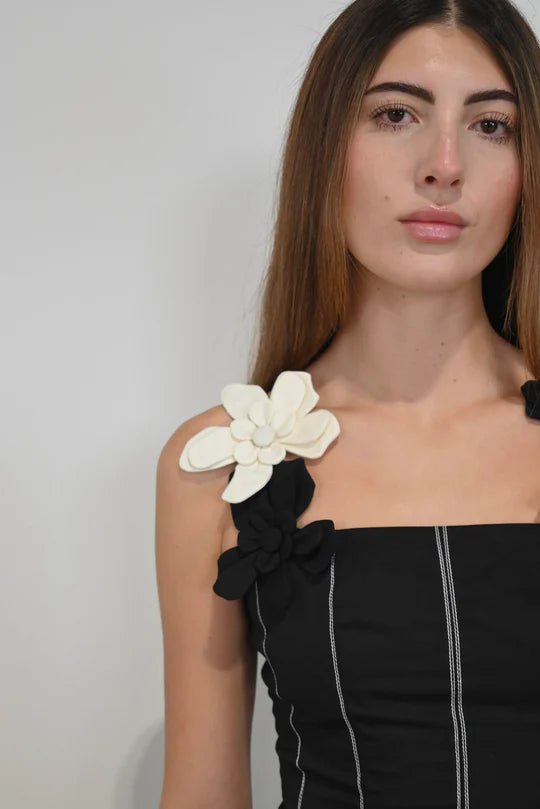 Never A Wallflower Orchid Dress - Capri by Sunset & Co.