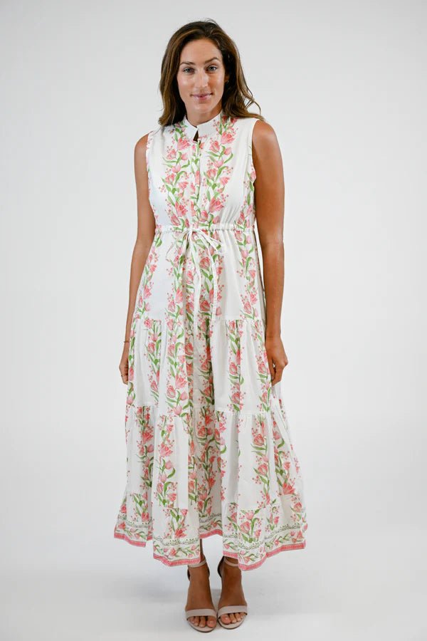 Victoria Dunn Magnolia Flutter Dress SL - Capri by Sunset & Co.