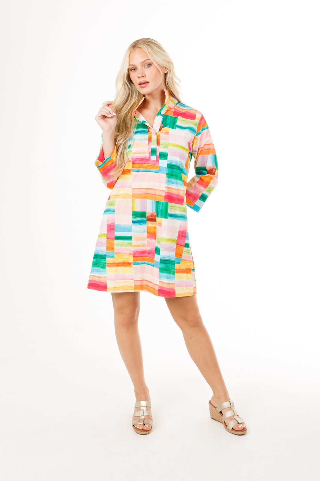 Holly Shae Arden Dress - Capri by Sunset & Co.