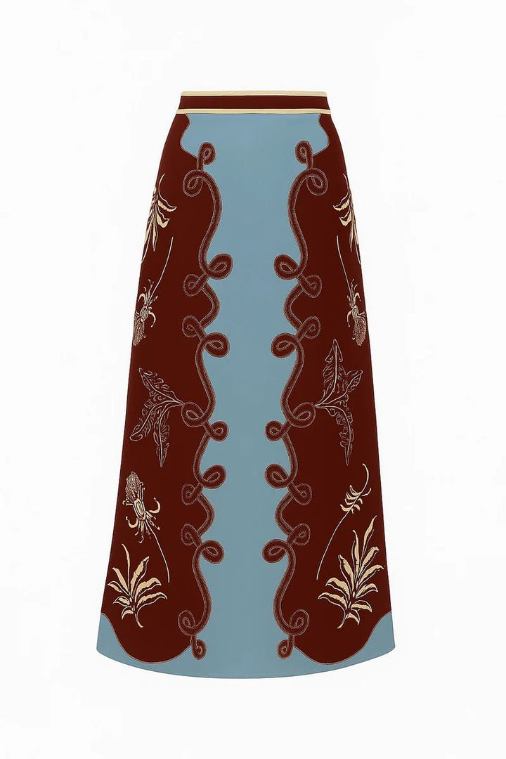 Anna Cate Dillon Skirt - Capri by Sunset & Co.