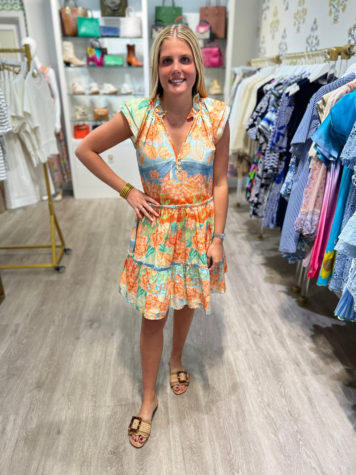 Anna Cate Aimee Mini Dress - Capri by Sunset & Co.