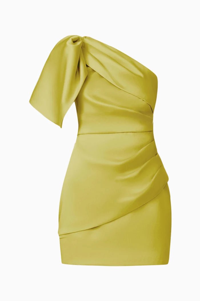 Elliatt Camellin One Shoulder Mini Dress - Capri by Sunset & Co.
