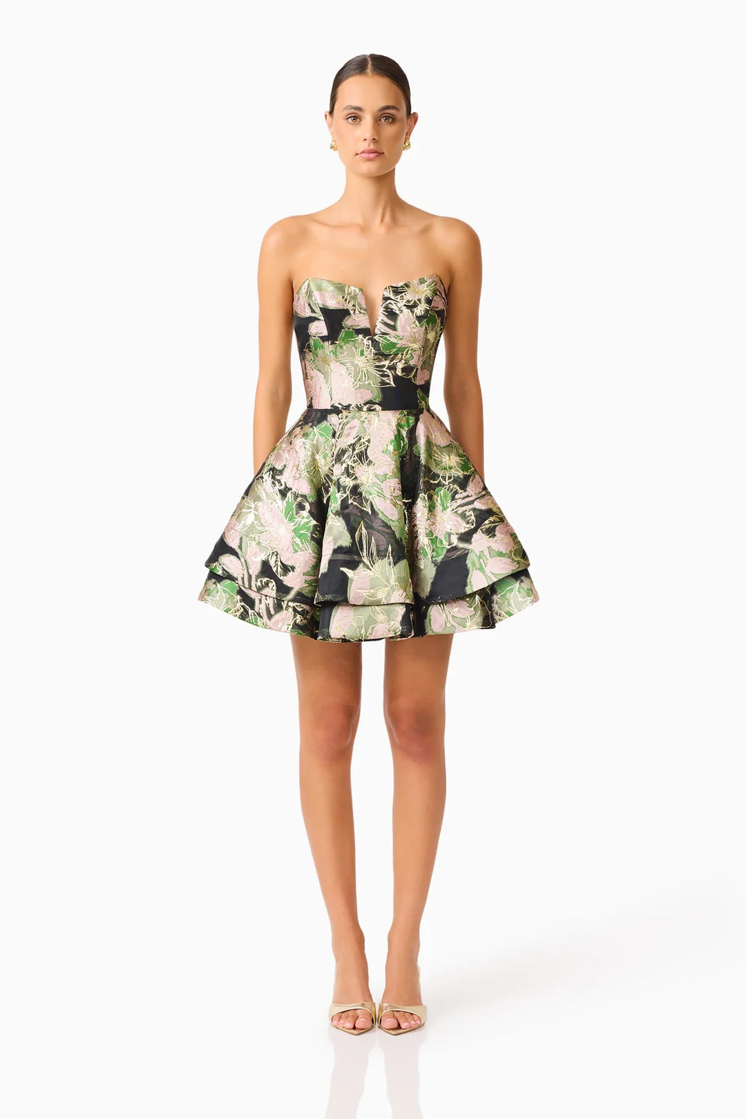 Elliatt Florayne Sweetheart Mini Dress - Capri by Sunset & Co.