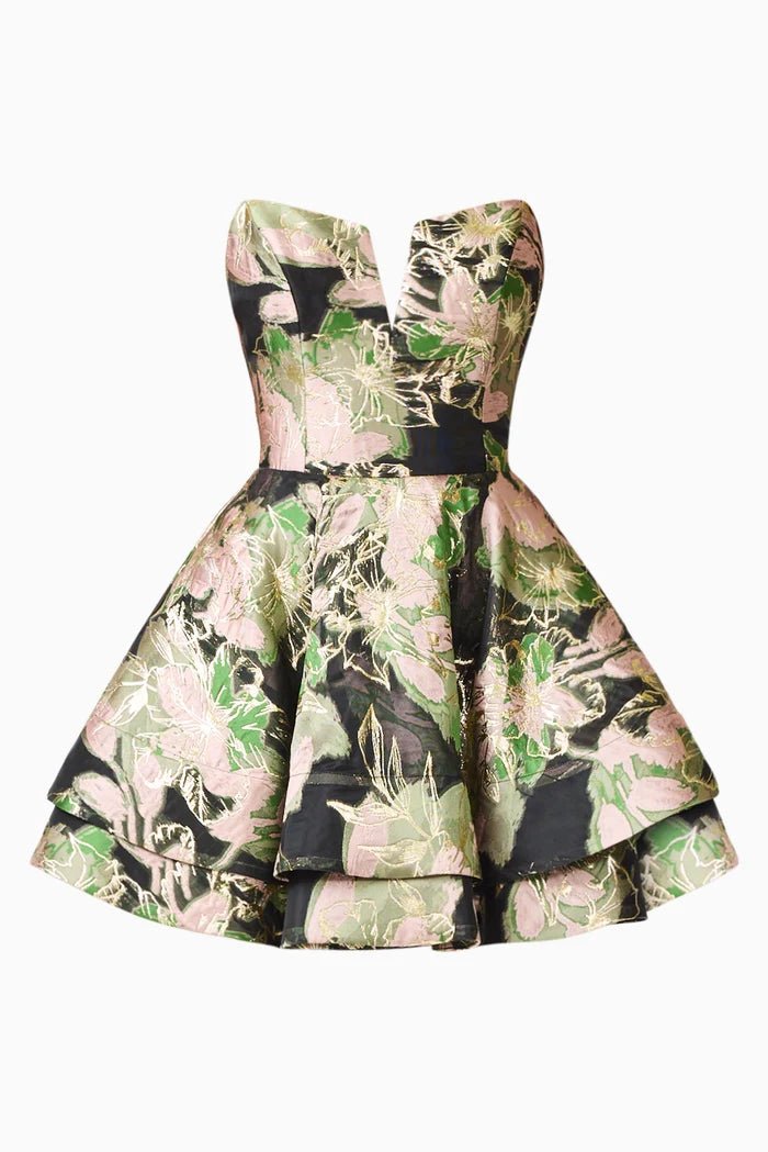Elliatt Florayne Sweetheart Mini Dress - Capri by Sunset & Co.