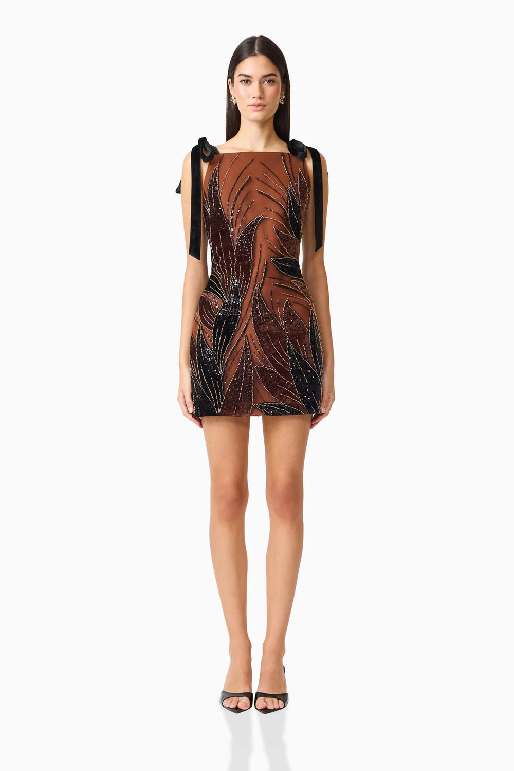 Elliatt Giada Embellished Mini Dress - Capri by Sunset & Co.