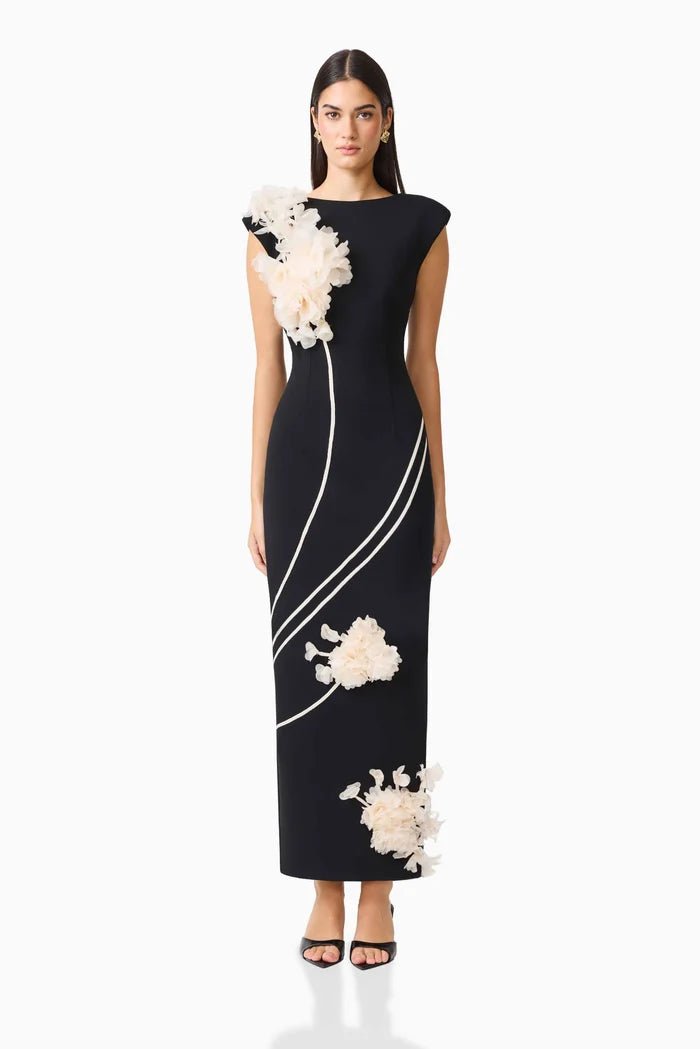 Elliatt Martina Applique Gown - Capri by Sunset & Co.