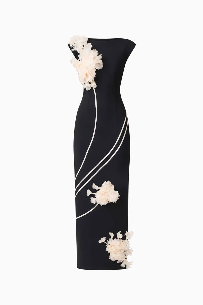 Elliatt Martina Applique Gown - Capri by Sunset & Co.