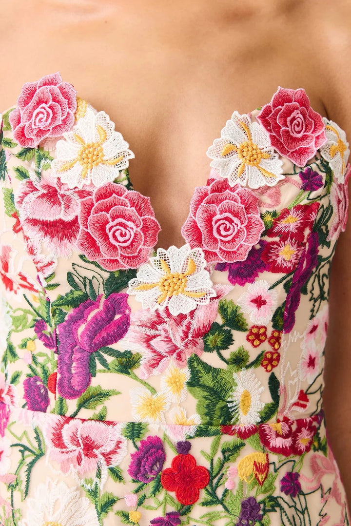 Elliatt Flora Gown - Capri by Sunset & Co.