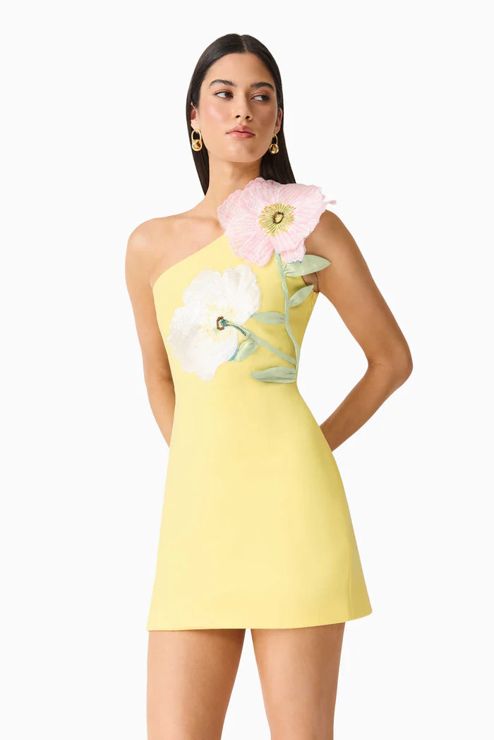 Elliatt Hope One Shoulder Mini Dress