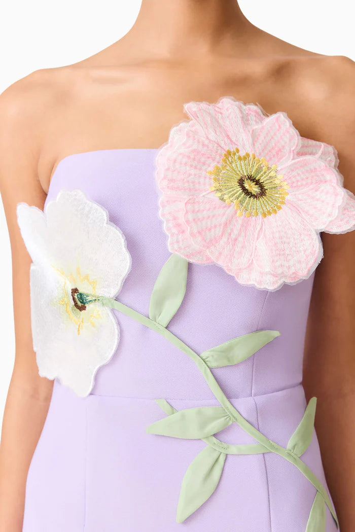 Elliatt Hope Strapless Midi Dress