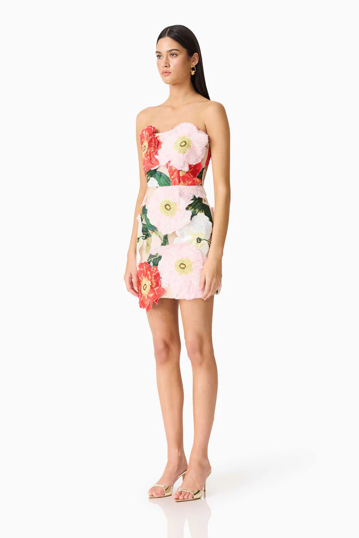 Elliatt Solara Strapless Mini Dress