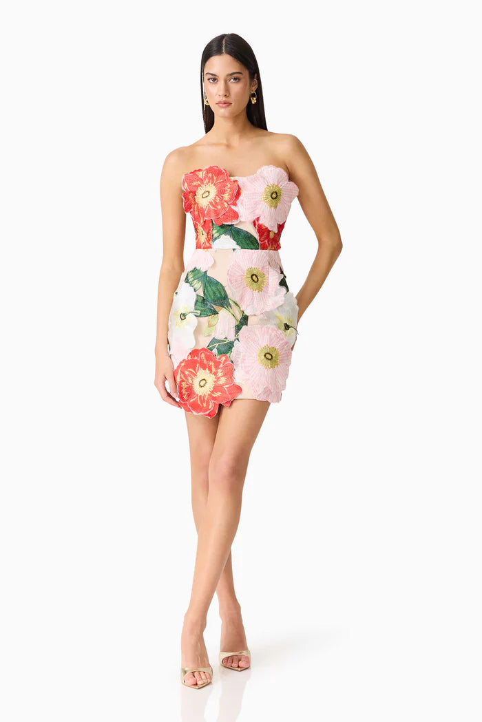 Elliatt Solara Strapless Mini Dress