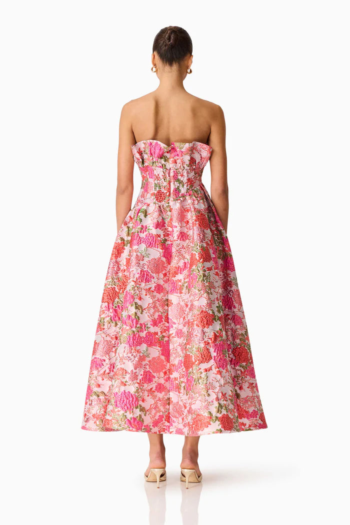 Elliatt Floralie Strapless Gown
