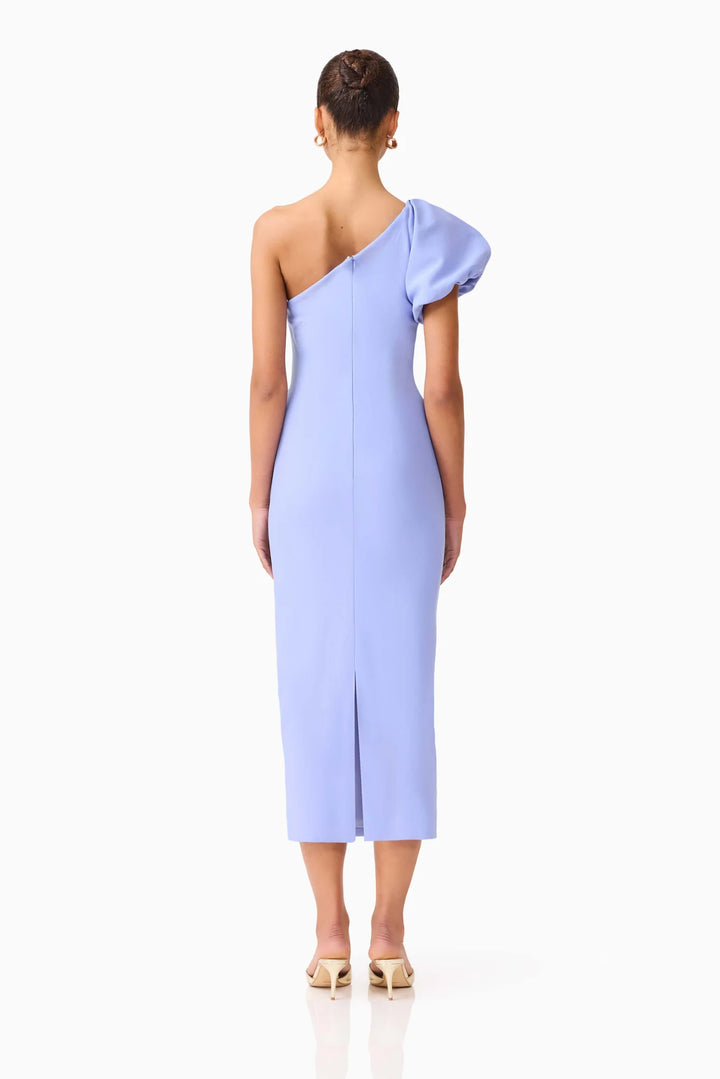 Elliatt Olenna Puff Sleeve Midi Dress - Capri by Sunset & Co.