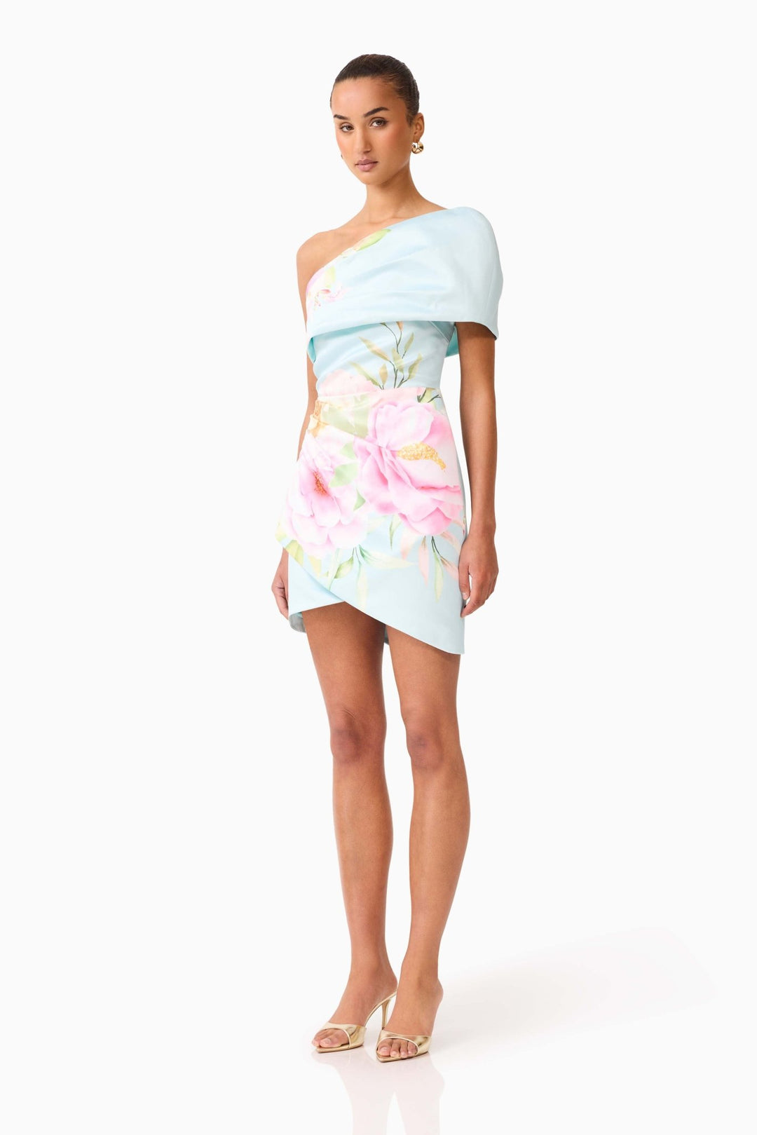 Elliatt Harper Asymmetrical Mini Dress - Capri by Sunset & Co.