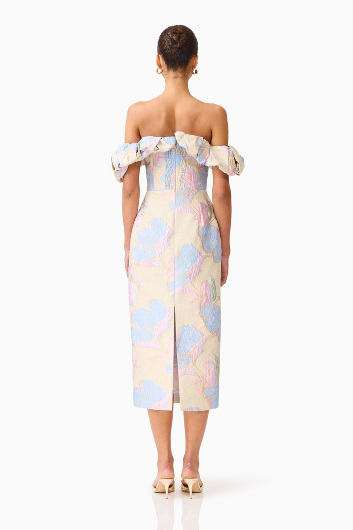 Elliatt Marlene Strapless Midi Dress - Capri by Sunset & Co.
