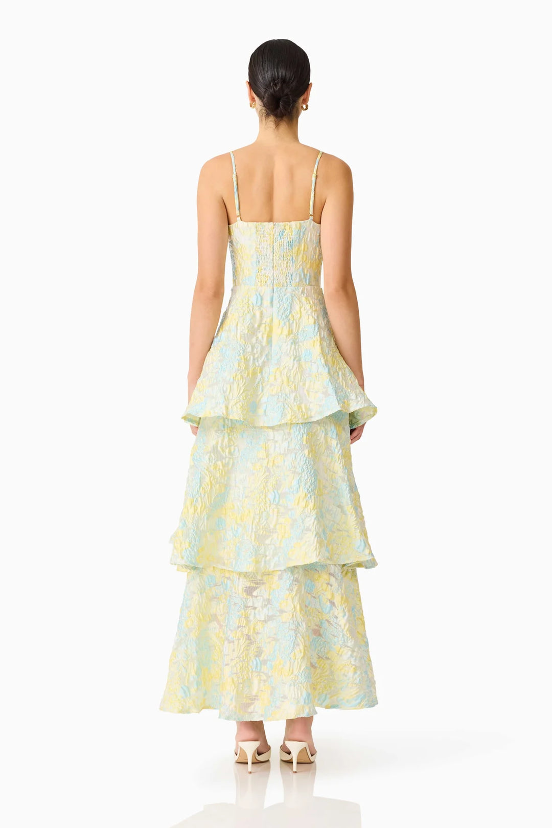 Elliatt Penelope Tiered Gown - Capri by Sunset & Co.