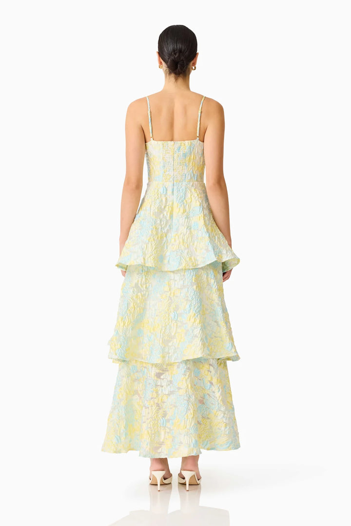 Elliatt Penelope Tiered Gown - Capri by Sunset & Co.