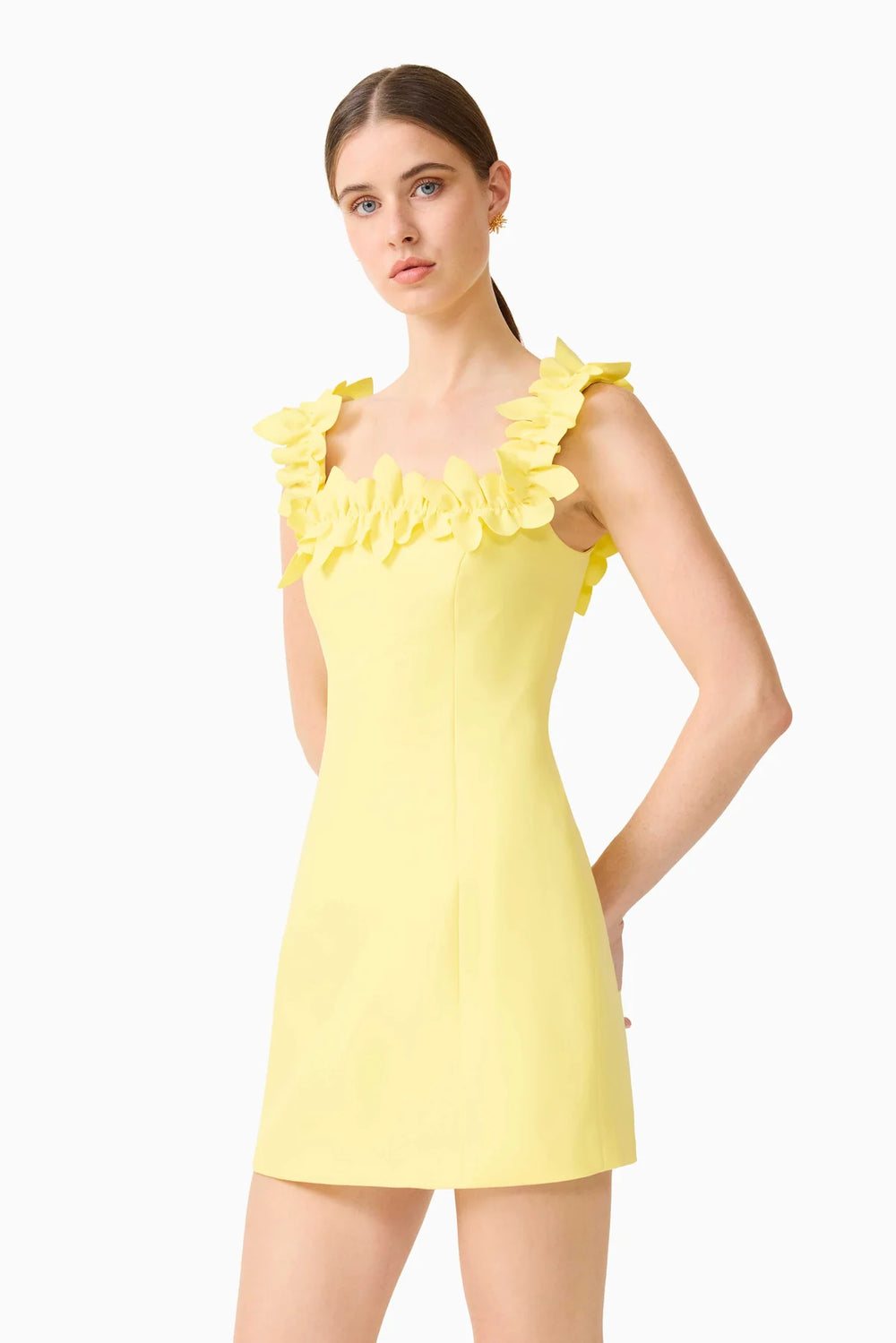 Elliatt Cara Square Neck Mini Dress - Capri by Sunset & Co.