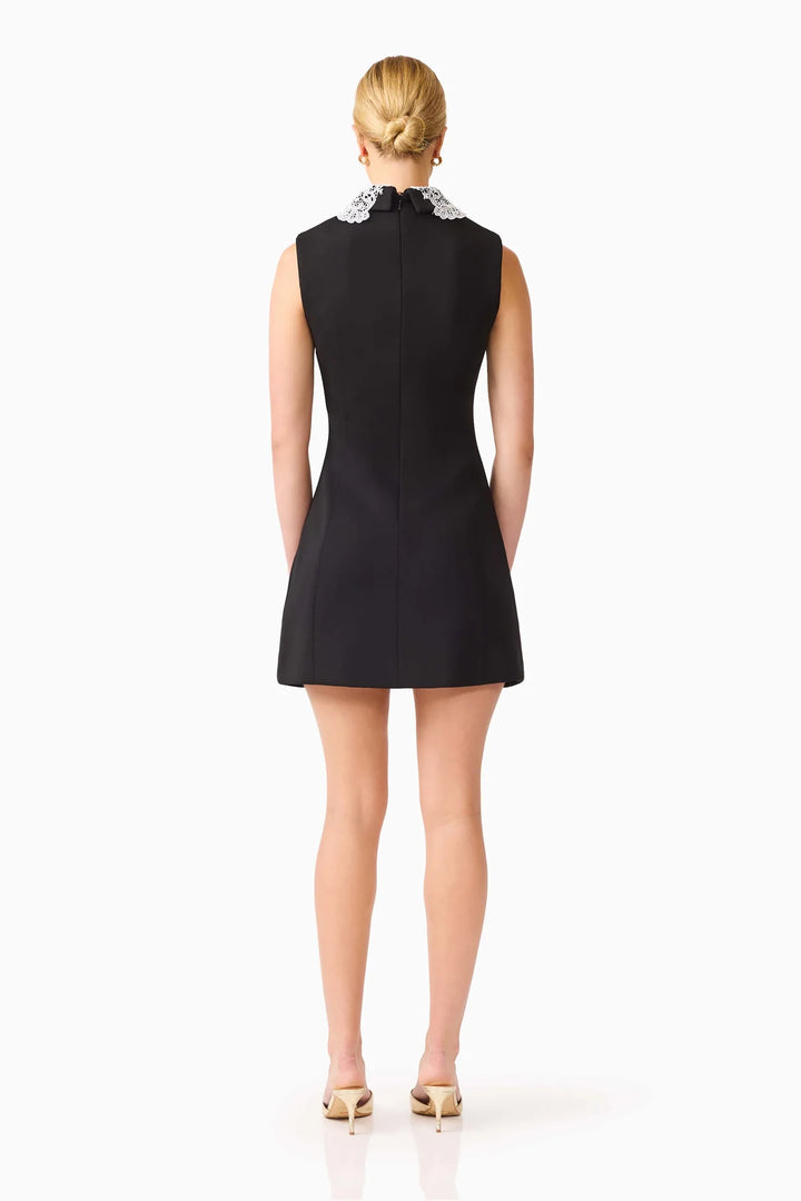 Elliatt Elysia Lace Collar Mini Dress