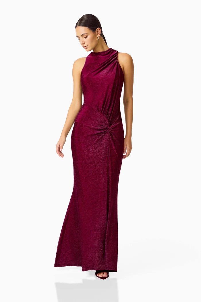 Elliatt Genovia High Neck Gown - Capri by Sunset & Co.
