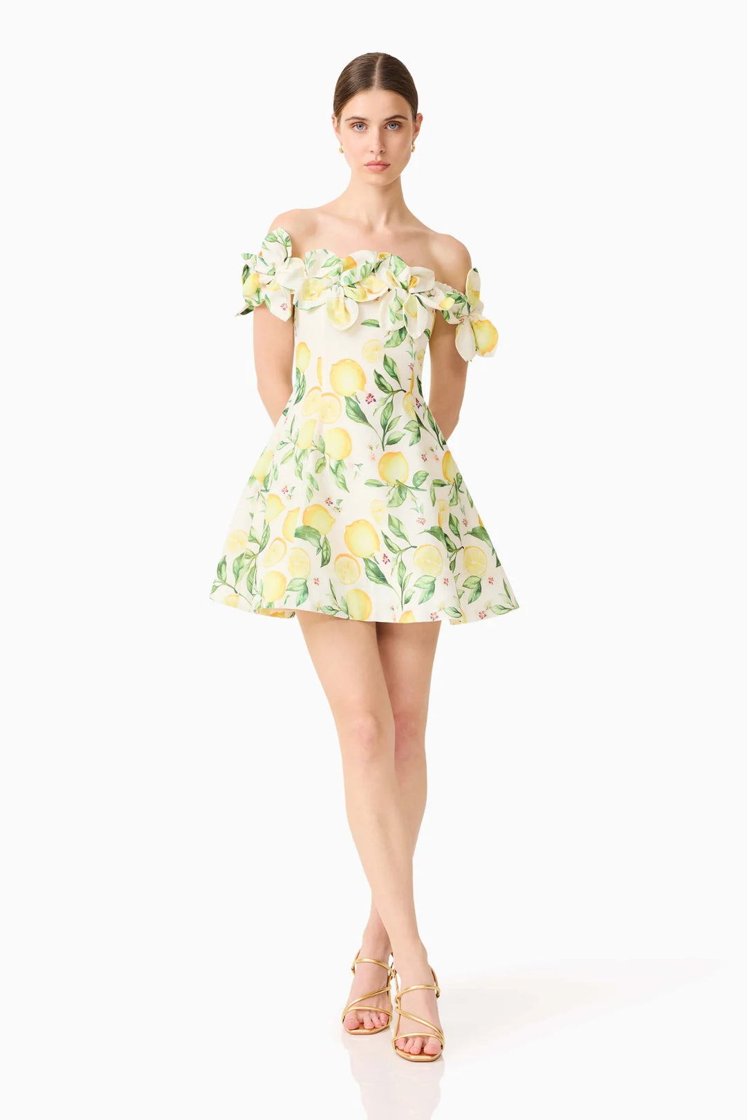 Elliatt Hana Off Shoulder Mini Dress - Capri by Sunset & Co.