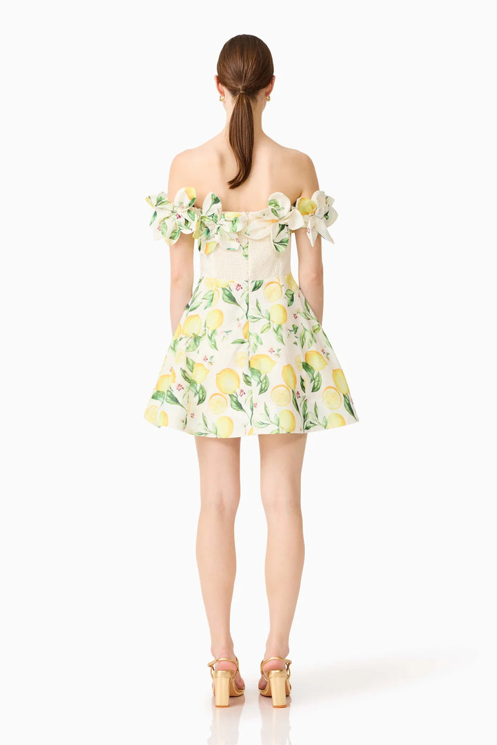 Elliatt Hana Off Shoulder Mini Dress - Capri by Sunset & Co.