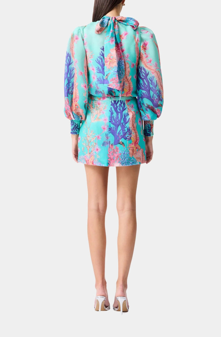 Elliatt Coral Mini Skirt - Capri by Sunset & Co.